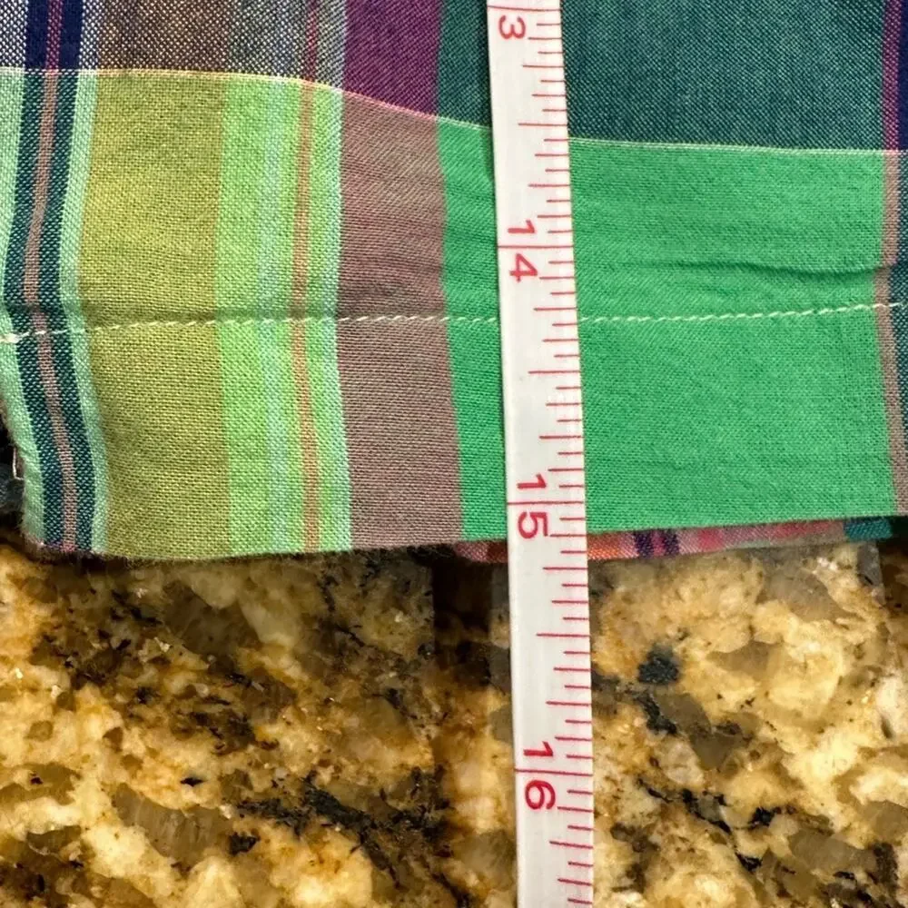 Ralph Lauren 3 months Infant Madras Plaid Romper